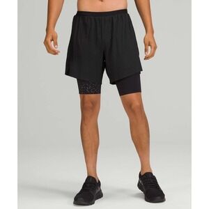 20 Lululemon Surge Lined 6" *Special Edition *Mesh Material